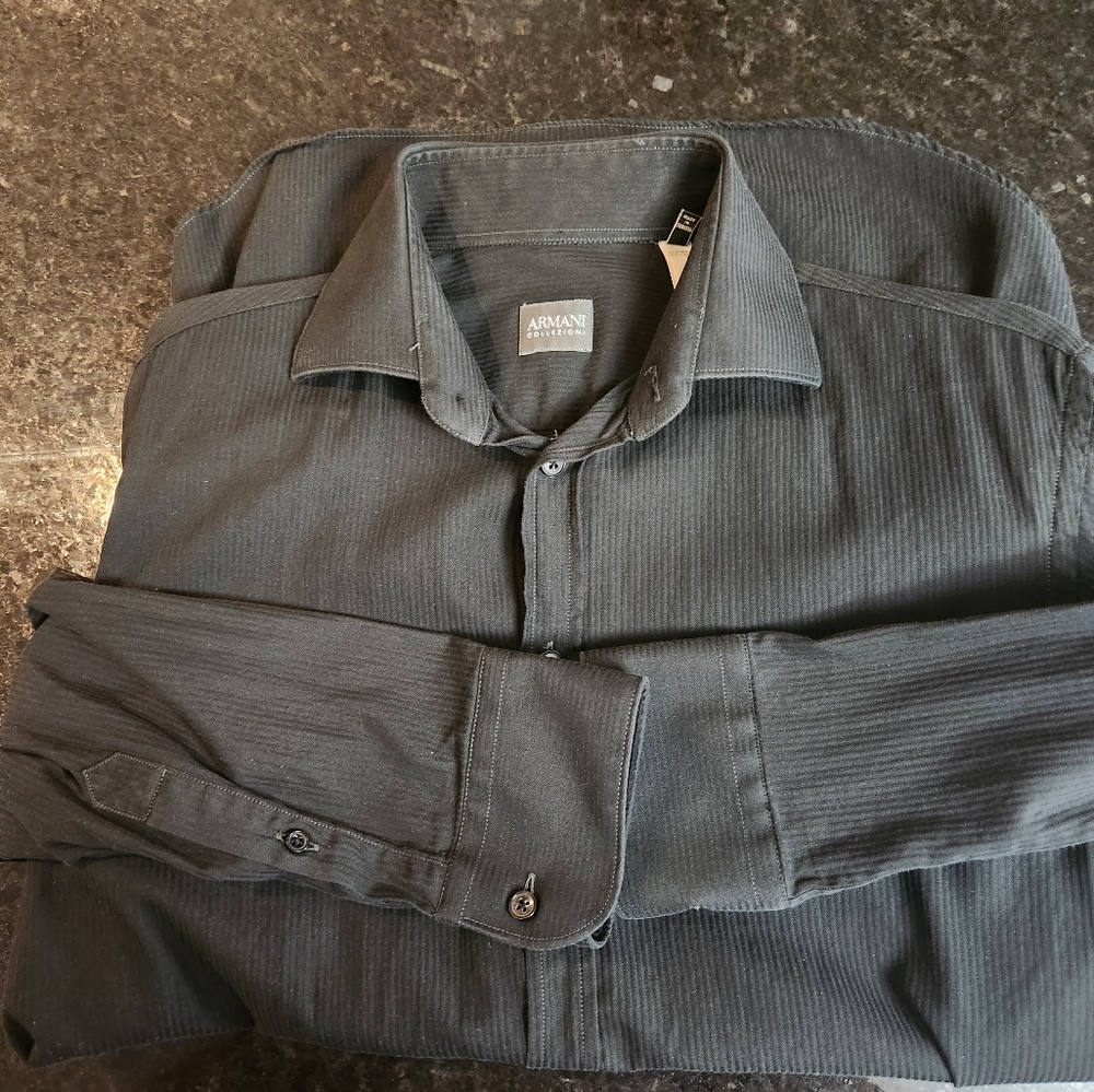 Mens Armani Collezioni Dress Shirt